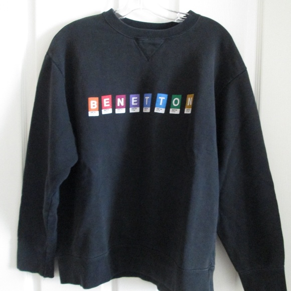 United Colors Of Benetton Tops - Vintage United Colors of Benetton Sweatshirt L